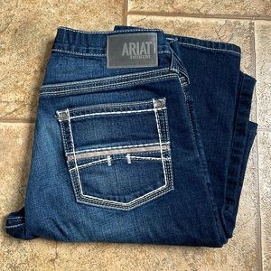 Ariat M5 Slim Straight Mens Jeans Size 34x34
